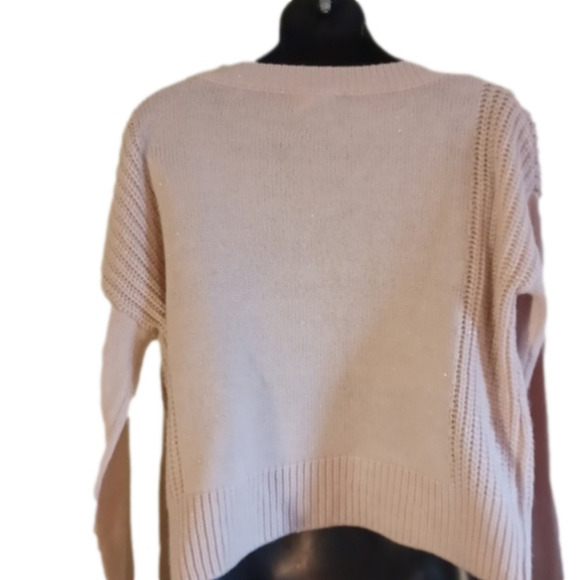 Aeropostale lightweight shimmery sweater, size small. Oversized and cropped? - Picture 4 of 11